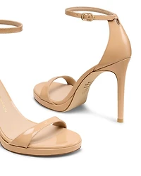 Women's Nudist Platform High Heel Sandals