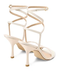 Women's Nudist Wrap 100 Strappy High Heel Sandals