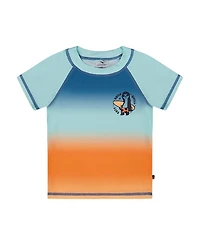 Deux par Deux Boys' Short Sleeve Rashguard - Little Kid, Big Kid
