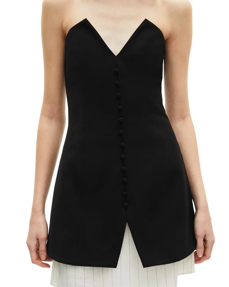 Notch Neck Dress