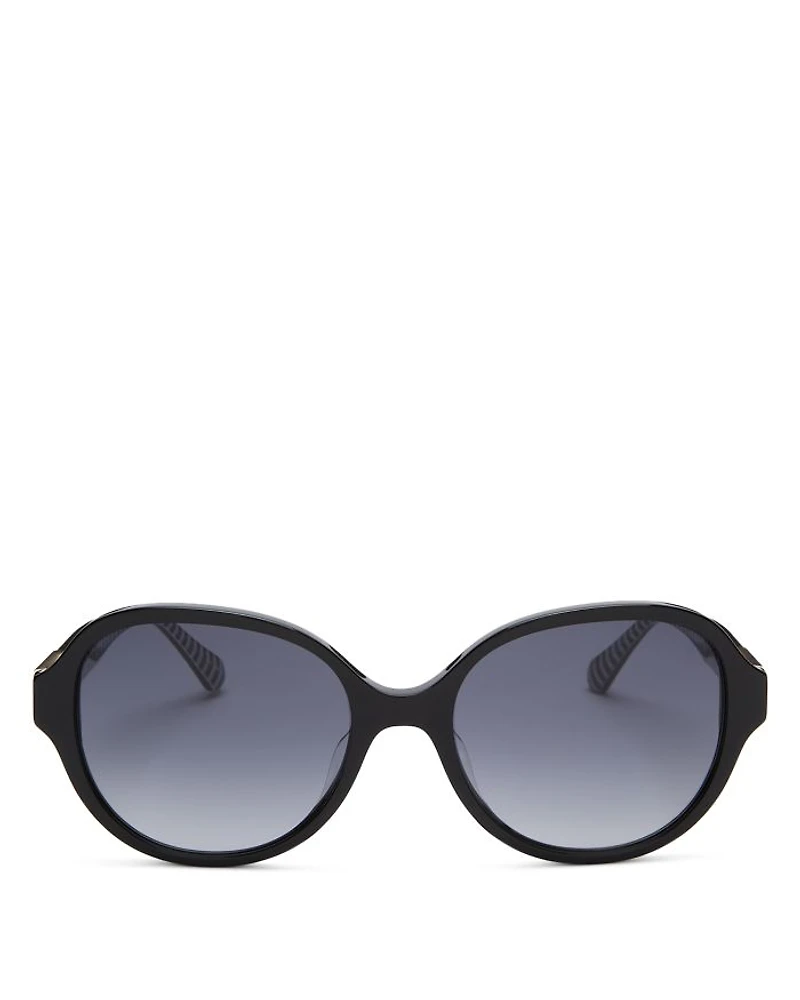 Emalie Oval Sunglasses, 56mm