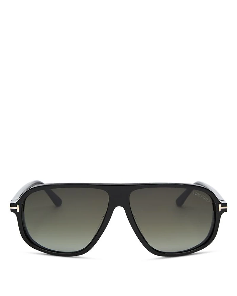 Guillaume Pilot Sunglasses, 61mm
