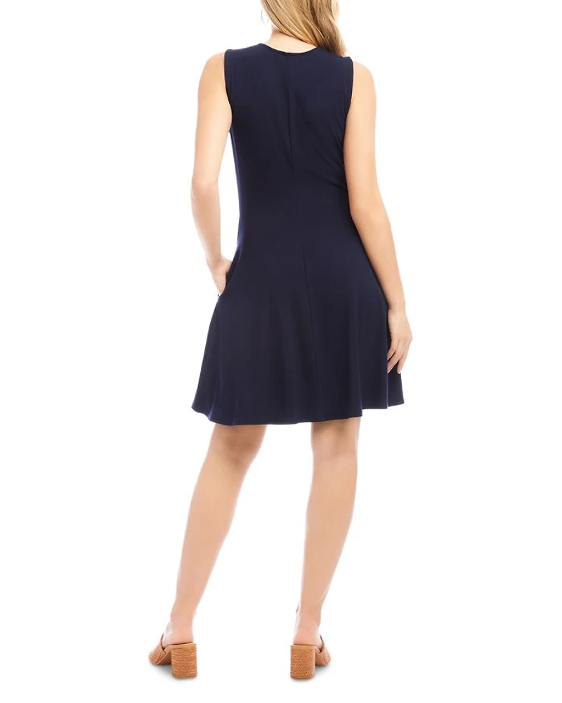 Sleeveless Fit & Flare Dress