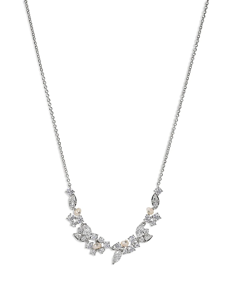 Nadri Ravish Laurel Frontal Necklace, 16-18