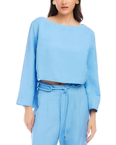 Junie Flared Long Sleeve Top