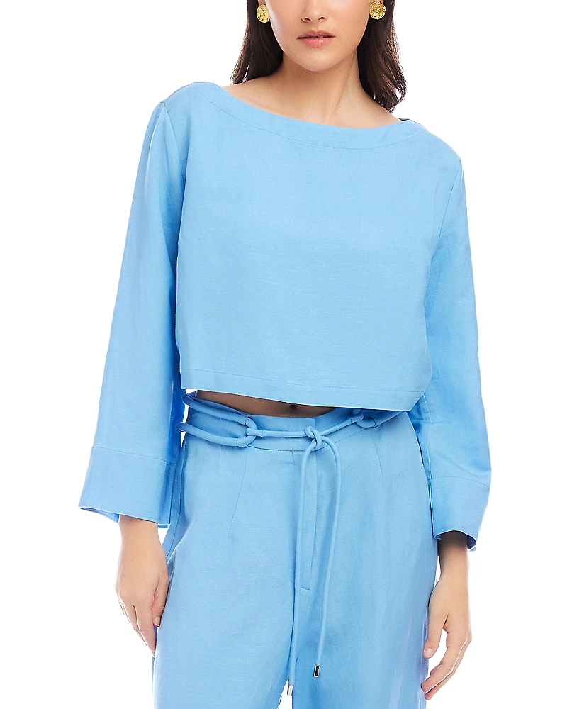 Fifteen Twenty Junie Flared Long Sleeve Top