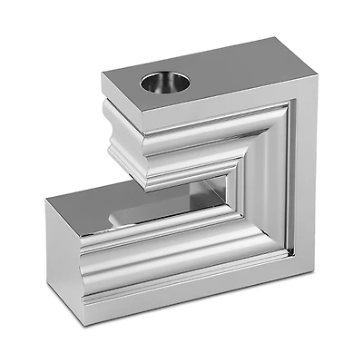 Christofle Perspectives Large One-Candle Candleholder, Model N2 - Exclusive