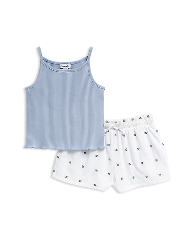 Splendid Girls' Fresh Floral Shorts Set - Little Kid