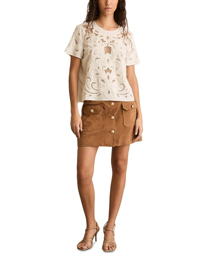 Iyla Floral Cut Out Top