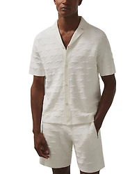 Speedmark Knitted Short Sleeve Camp Shirt