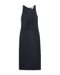 Pari Ruched Midi Dress