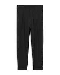 Slim Fit Ring Side Adjuster Pinstripe Trousers