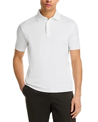 Herno Jersey Knit Effect Polo Shirt