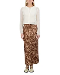 Satin Slip Skirt