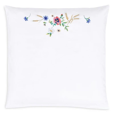 Summerfield Embroidered Sateen Euro Sham