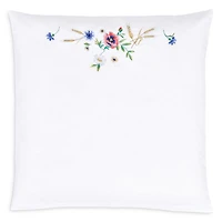 Summerfield Embroidered Sateen Euro Sham