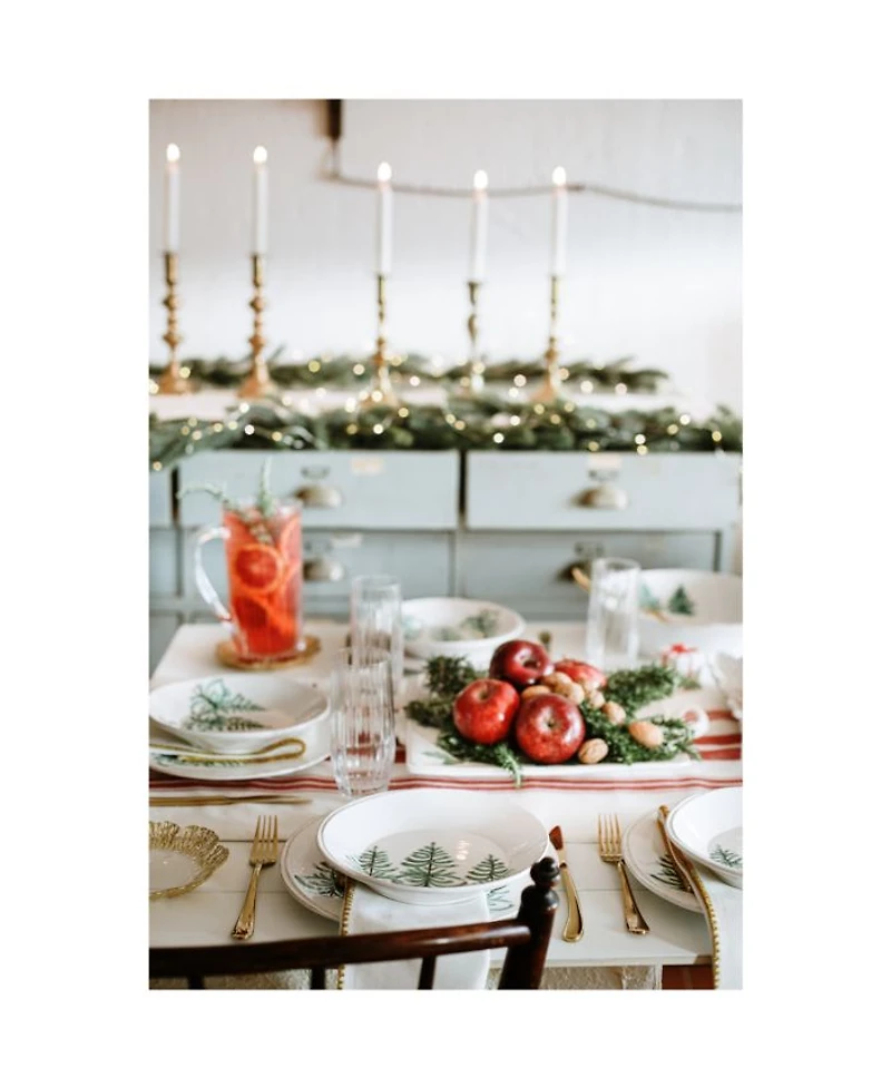 Lastra Holiday Four-Piece Place Setting