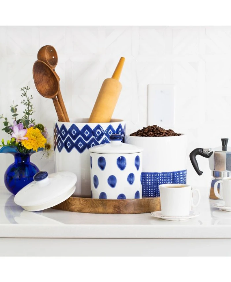 Santorini Dot Small Canister