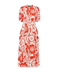 Bloom Floral Midi Dress