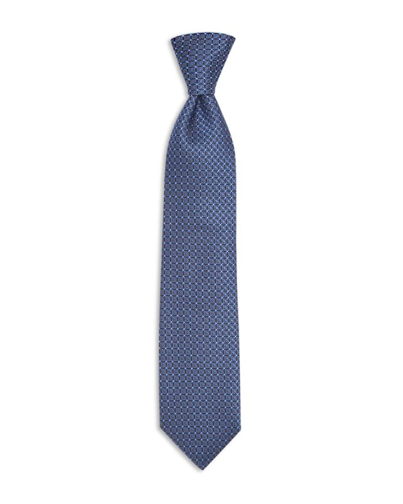 Silk Classic Geometric Tie
