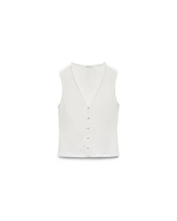 The Knit Button Up Tank