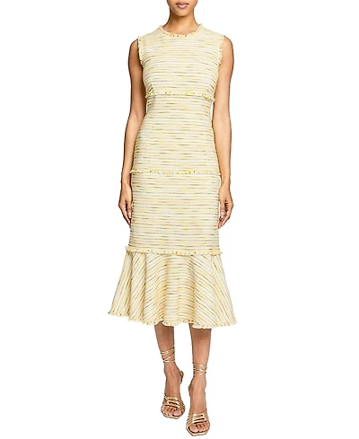 Santorelli Andi Sleeveless Fit and Flare Sheath Dress