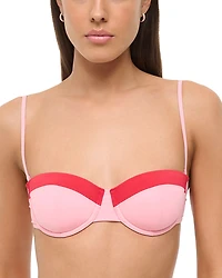 Staud Jo Balconette Bikini Top