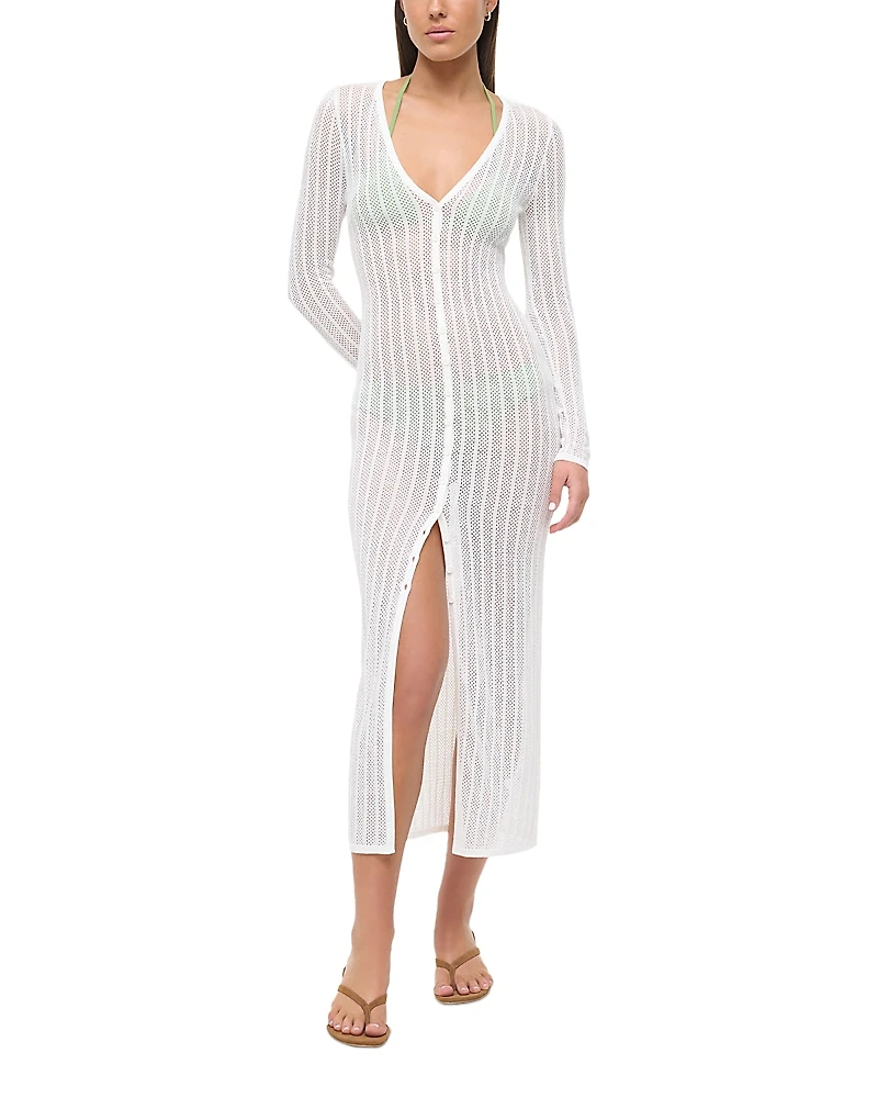 Staud Shocko Dress Swim Cover-Up