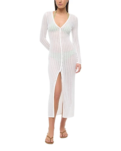 Staud Shocko Dress Swim Cover-Up