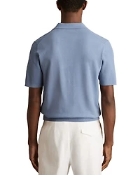 Open Collar Soft Polo Shirt