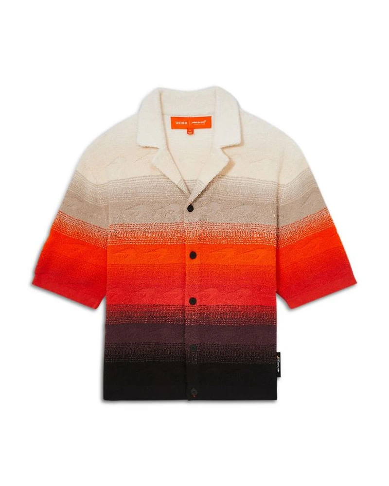 Short Sleeve Knitted Towelling Shirt