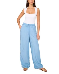 Drawstring Wide Leg Pants