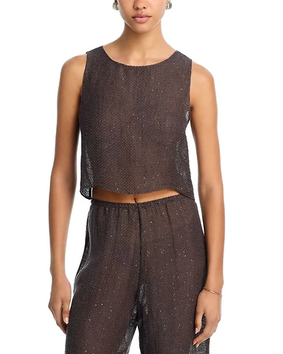 Stella Crop Sleeveless Top