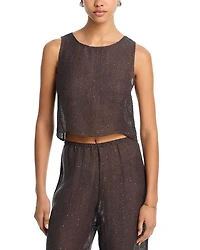 Stella Crop Sleeveless Top