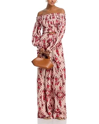 Lyra Smocked Waist Pants