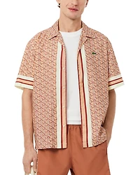 Relaxed Fit Monogram Shirt