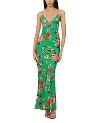 Alice and Olivia Loma V Neck Cami Maxi Dress