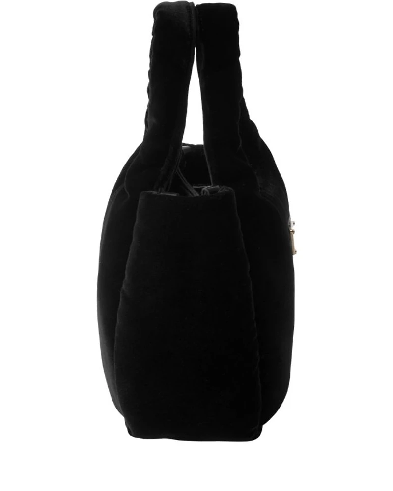 Padded Velvet Mini Handbag