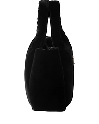 Padded Velvet Mini Handbag