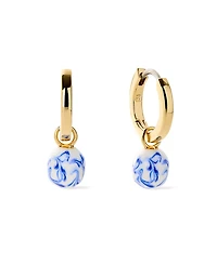 Ana Luisa Lainey Marble Gold Drop Earrings