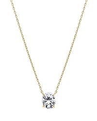 By Adina Eden Eden Juliette Cubic Zirconia Pendant Necklace, 16-19
