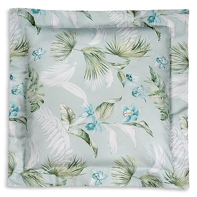 Dea Luxury Linens Canarie Printed Sateen Euro Sham