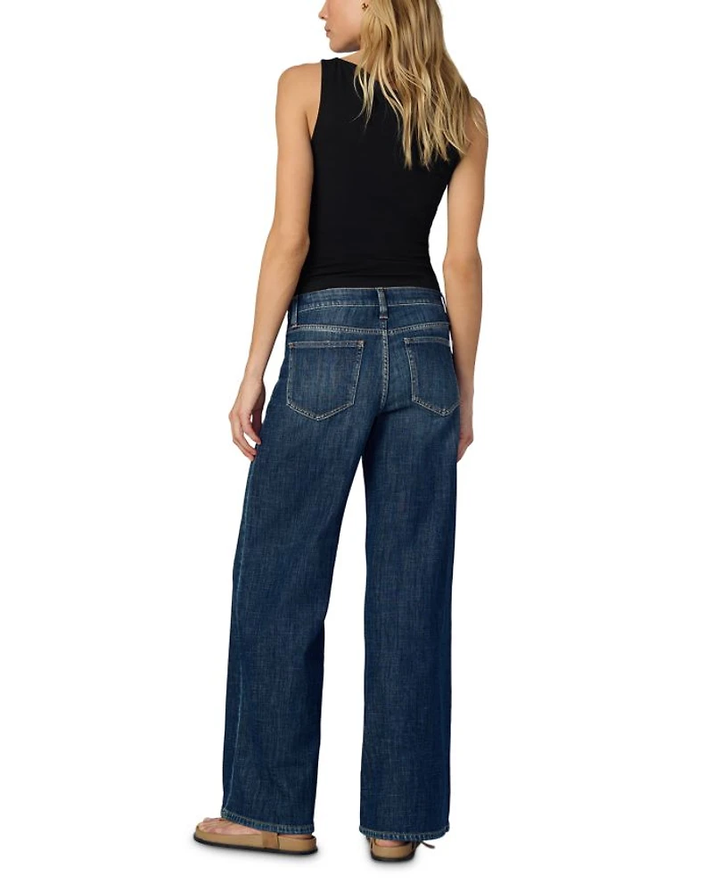 The Lou Low Rise Wide Leg Jeans Home Girl