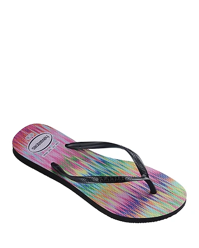 havaianas Women's Slim Bright Flip Flop Sandals