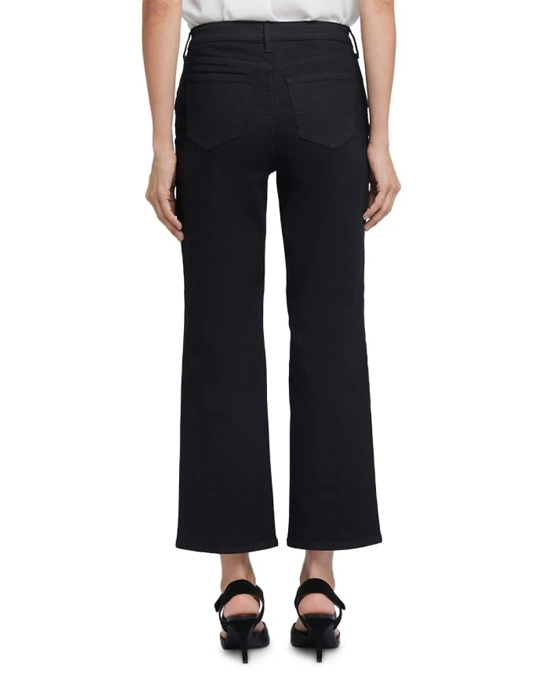 Bailey High Rise Ankle Straight Jeans