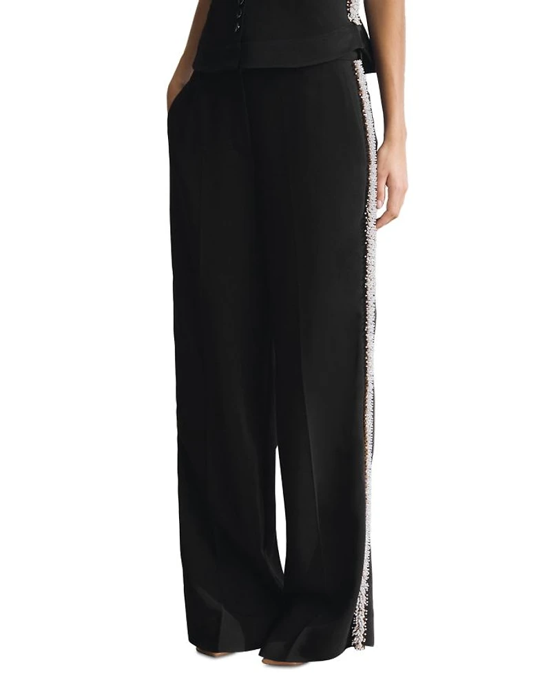 Atelier Marcella Embellished Track Pants