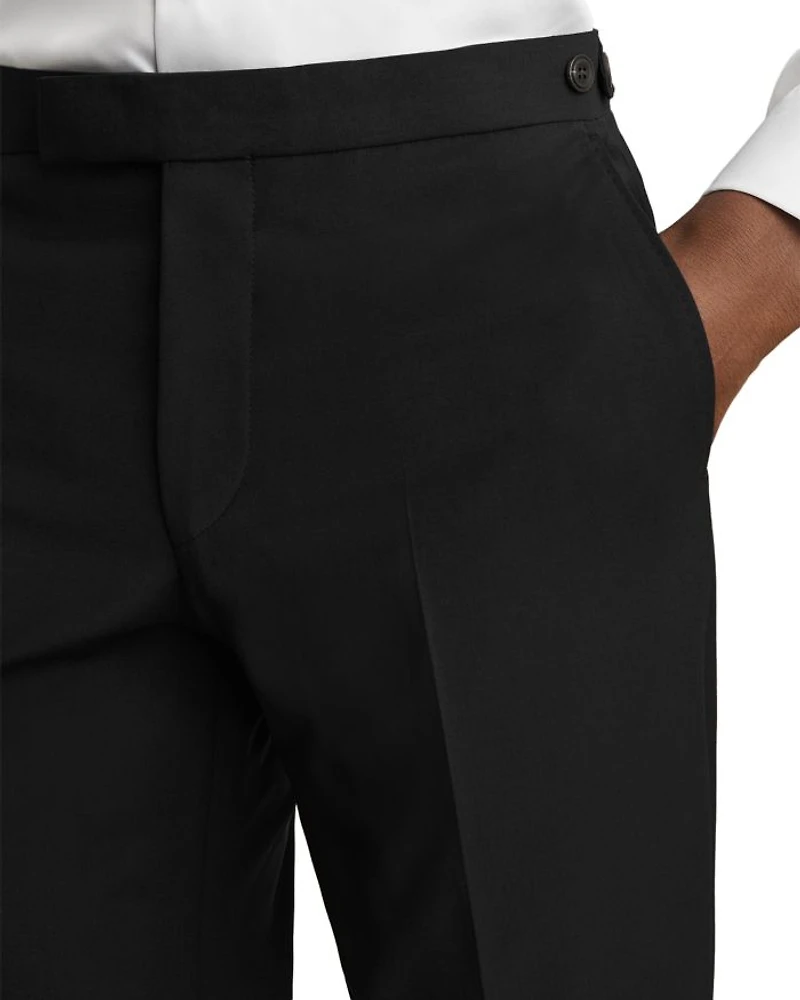 Slim Fit Plain Weave Mixer Trousers
