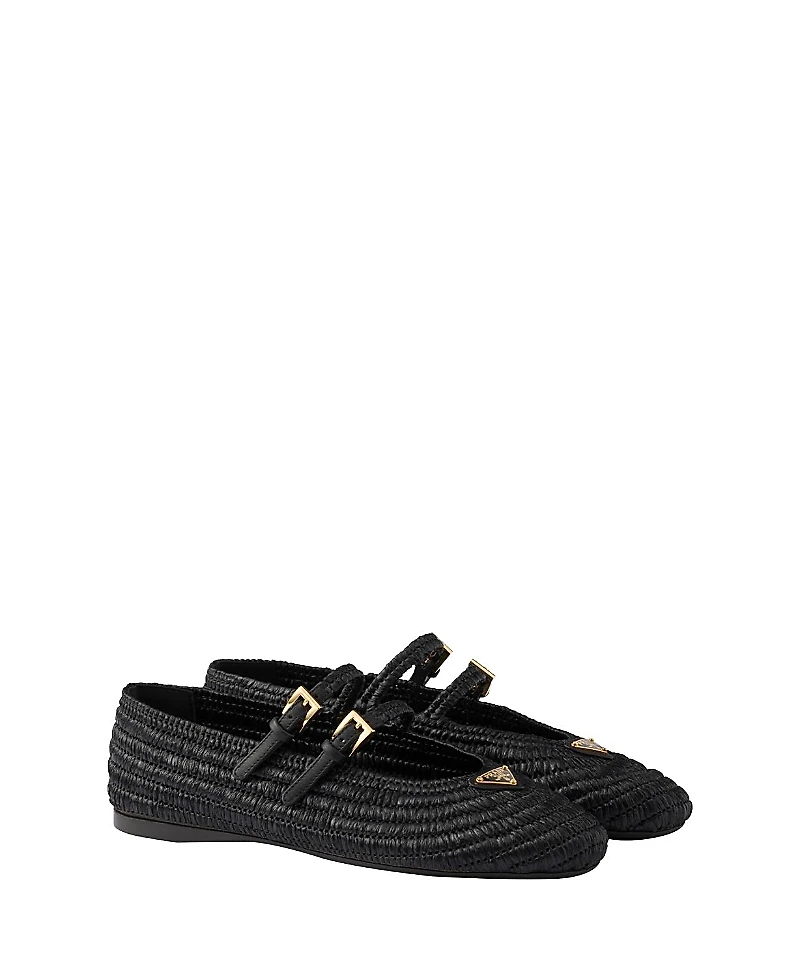 Prada Women's Crochet Ballerinas