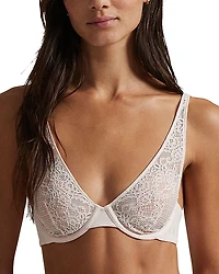 Polo Ralph Lauren Galloon Lace Plunge Bra