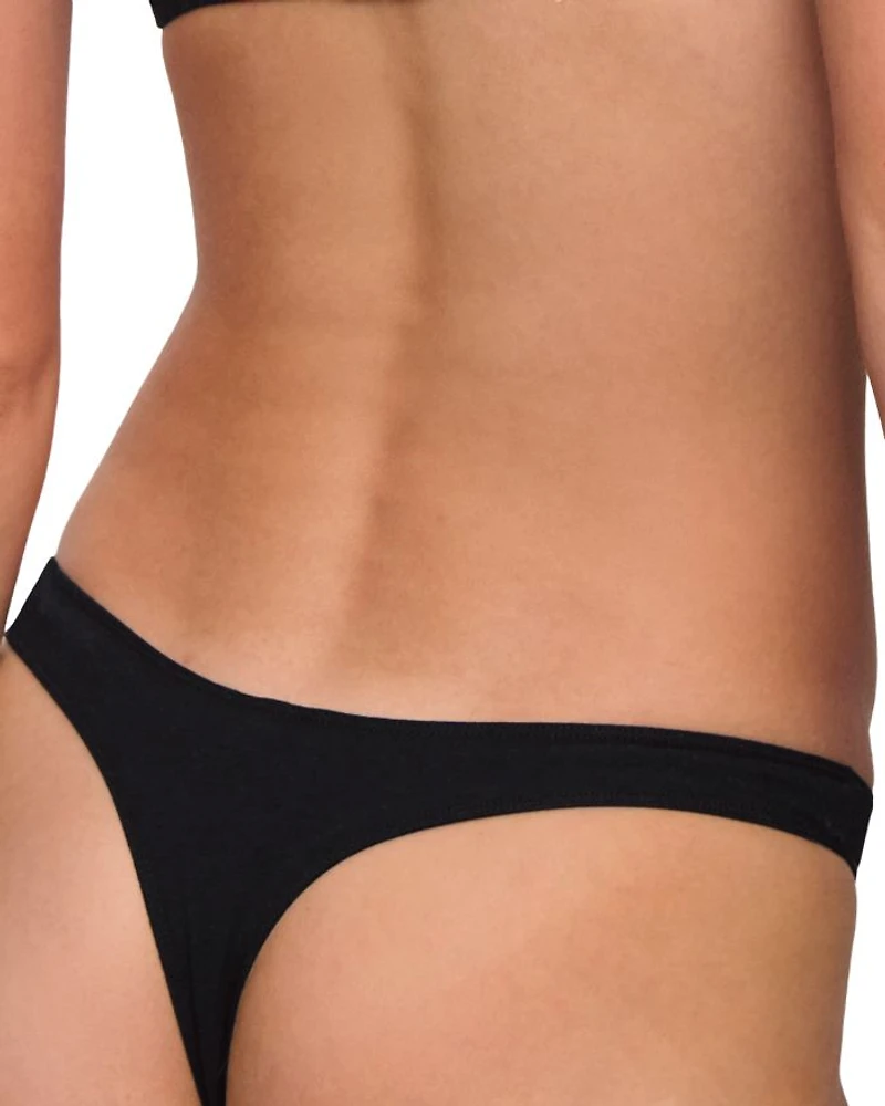 Pima Stretch Cotton Thong